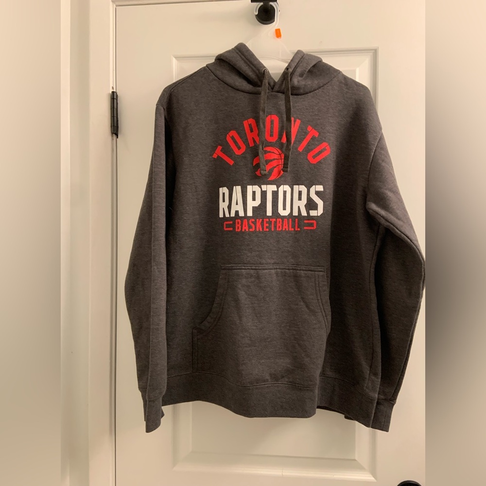 Fanatics Toronto Raptors Charcoal Hoodie